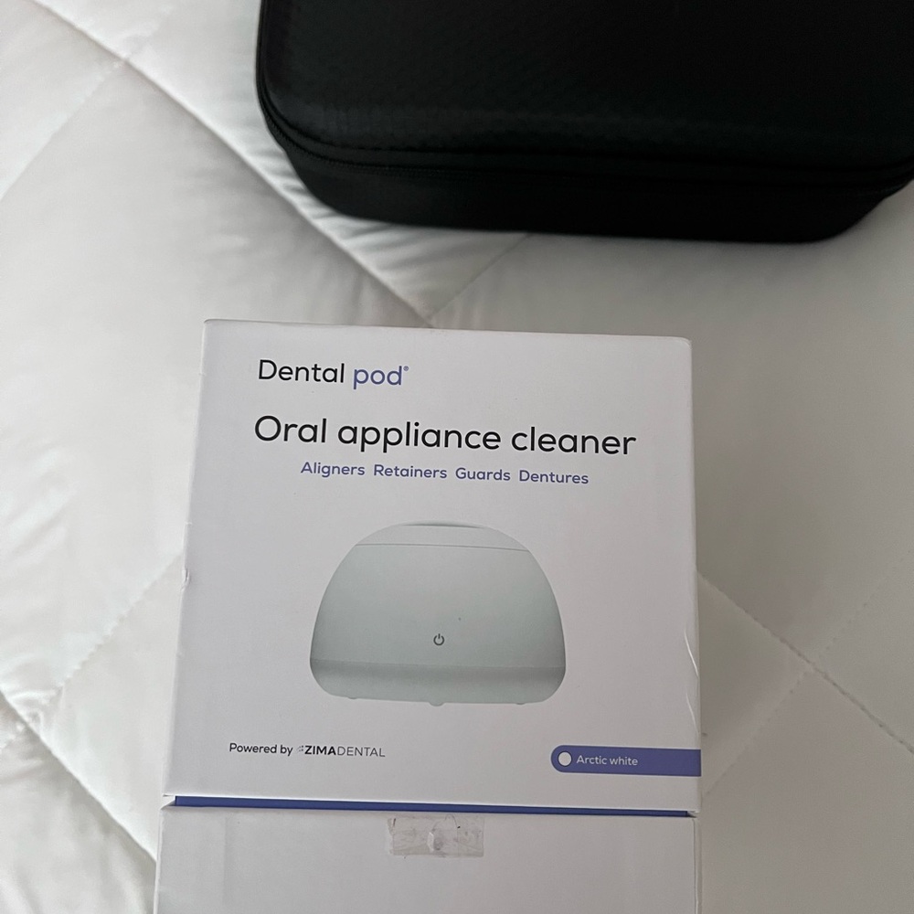 Zima Dental Pod Oral Appliance Cleaner - Arctic White
